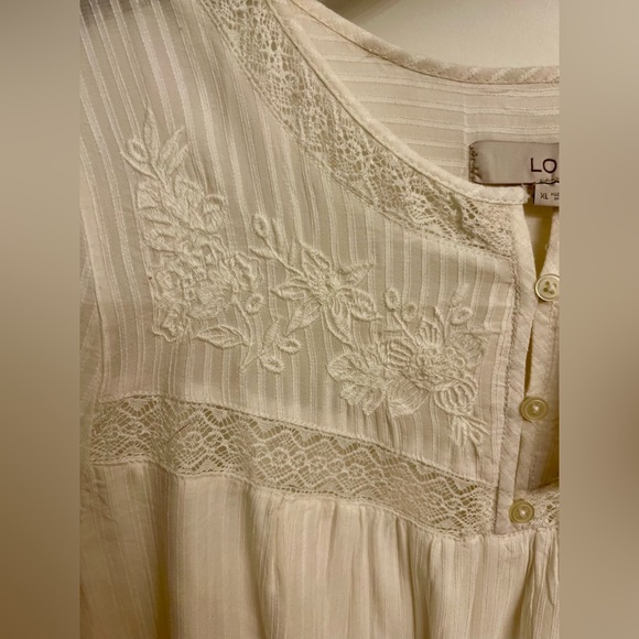 LOFT Blouse size XL NWT - Picture 2 of 5